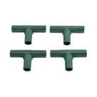 Conectores Para Estruturas De Estufas 4 Peças 16-17mm, Suportes Para Suportes De Flores, Juntas Para Conectores Para Estruturas De Estufas 4 Peças 16-17mm, Suportes Para Suportes De Flores, Juntas Para
