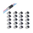 Conectores Rápidos De Emenda De Fios, Bloco De Terminais Compacto Universal De 3 Pinos, Plug-in De 3