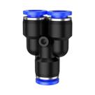 Conectores Rápidos De Plástico Pneumáticos De 4mm, 6mm, 8mm, 10mm, 12mm Para Mangueiras PU, PV, PY,