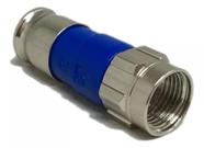 Conectores Rg6 De Pressão (profissional) kit c/10 pçs