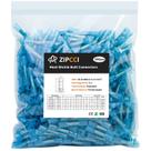 Conectores termorretráteis ZIPCCI 16-14 AWG - 500 unidades azuis