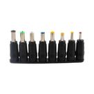 Conectores Universais De Adaptador De Energia AC DC 8 Peças: Adaptador De Plugue Fêmea 5.5x2.1 Para