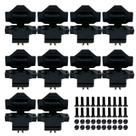 Conectores XT60 - 10 Unidades (5 Macho + 5 Fêmea) - Pretos