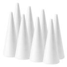 Cones de espuma FFChuanhe, pacote com 8, 10 x 4 cm, poliestireno, faça você mesmo