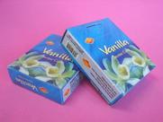 Cones de incenso com aroma de baunilha importado de Feng Shui (2 caixas)