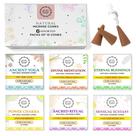 Cones de incenso Raajsee Natural, pacote com 6 aromas mistos, 90% no total Cones de incenso Raajsee Natural, pacote com 6 aromas mistos, 90% no total