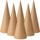 Cones de papel machê LAIAMER, 35x13 cm de espessura, papelão, 6 unidades