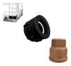 Conexão Container Ibc 1000l Redução 2 X 1.1/2 Polegada