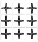 Conexão Cruzeta Irrigação Microtubo 4mm - Kit 50pc Conexão Cruzeta Irrigação Microtubo 4mm - Kit 50pc