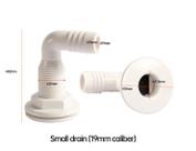 Conexão Curva 19mm small com válvula retenção 51420