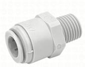 Conexao Engate Rapido rosca macho 1/4" NPT x tubo 3/8"