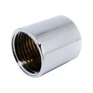 Conexão Luva Metal Cromada Rosca Fêmea 1/2'' x 1/2'' Garden