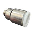 Conexao mini reta lisa fms06-m5 d.6mm x r.m5 ghpc Conexao mini reta lisa fms06-m5 d.6mm x r.m5 ghpc