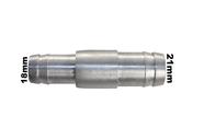 Conexão Nipe Emenda Redução 3/4 x 5/8 21mm 18mm Alumínio