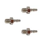 Conexão/niple Bap (Metal) Ligação Rosca 1,6mm (Kit 3)