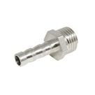 Conexão / Niple de Metal 1/4" Npt X Mangueira 6mm