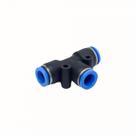 Conexão Pneumática TE Liso 6.0mm