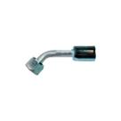 Conexão Radial 45º Fêmea 08mm aluminio oring com clip R134A