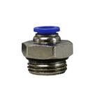 Conexão Reta de 1/2" BSP x 08 mm Macho