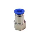 Conexão Reta de 1/4" BSP x 8 mm Fêmea