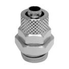 Conexão reta inox mang. 8mm rosca 1/4 xrpc-8/6-g02