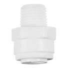 Conexão reta para filtro rosca 1/4" p/ tubo 3/8" - cn008