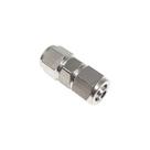 Conexão União Reta Metal com Porcas 6MM - VB Conexão União Reta Metal com Porcas 6MM - VB