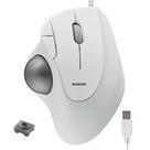 Conexão USB-A com fio Trackball ELECOM IST branca (M-IT10URWH) Conexão USB-A com fio Trackball ELECOM IST branca (M-IT10URWH)