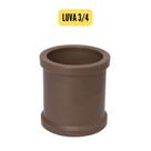 Conexões de Água 3/4 25mm Marrom Cotovelo 90 e 45 - Luva - Tee - Caps - Luva - Adaptador