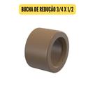 Conexões de Água 3/4 25mm Marrom Cotovelo 90 e 45 - Luva - Tee - Caps - Luva - Adaptador
