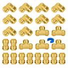 Conexões de encanamento SUNGATOR Push Pex 19 mm com clipe de desconexão