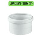 Conexões de Esgoto 100mm 4" Branco/Cotovelo/Luva/Tee/Caps/Junção/Luva de Correr/Redução