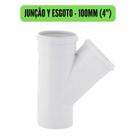 Conexões de Esgoto 100mm 4" Branco/Cotovelo/Luva/Tee/Caps/Junção/Luva de Correr/Redução