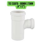 Conexões de Esgoto 100mm 4" Branco/Cotovelo/Luva/Tee/Caps/Junção/Luva de Correr/Redução