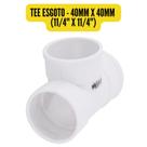 Conexões de Esgoto 40mm 1 1/4 Branco/Cotovelo/Luva/Tee/Caps/Junção/Cotovelo C/ Anel/Redução
