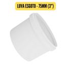 Conexões de Esgoto 75mm 3" Branco/Cotovelo/Luva/Tee/Caps/Junção/Luva de Correr/Redução