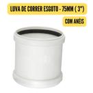 Conexões de Esgoto 75mm 3" Branco/Cotovelo/Luva/Tee/Caps/Junção/Luva de Correr/Redução