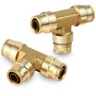 Conexões de linha de freio pneumático de latão de 1/2 DOT para carro, caminhão, 2 peças Conexões de linha de freio pneumático de latão de 1/2 DOT para carro, caminhão, 2 peças