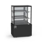 Confeitaria Vanguard Top Refrigerada 75cm ar Forçado Inox Int, Preto Ext Cvtr 750 220v - Refrimate Confeitaria Vanguard Top Refrigerada 75cm ar Forçado Inox Int, Preto Ext Cvtr 750 220v - Refrimate