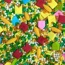 Confeito Acucar Sprinkles Festa J. 50g Jady