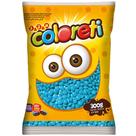 Confeito Chocolate Azul Coloreti 300g - Jazam