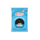Confeito crocante miçanga preto número 0 500g Mavalério