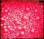 Confeito de açúcar sprinkles pink neon 529 jady
