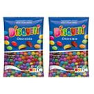 Confeito de Chocolate Colorido Cores Vivas Qualidade Dori