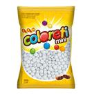 Confeito de Chocolate Mini Coloreti Branco 500g - Jazam