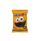 Confeito de Chocolate Preto para Festas, Halloween e Tubetes