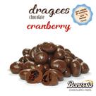 Confeito de Cranberry sem Adição de Açúcares / sem Lactose Borússia Chocolates Quantidade:Pote com 120g
