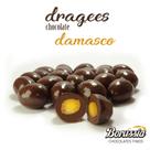 Confeito de Damasco Borússia Chocolates Quantidade:Pote com 120g