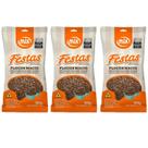 Confeito Fino Granulado Chocolate Macio Kit 3 Pacotes Mix