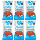 Confeito Granulado Floco Macio Kit 6 Pacotes Vermelho Gourmet
